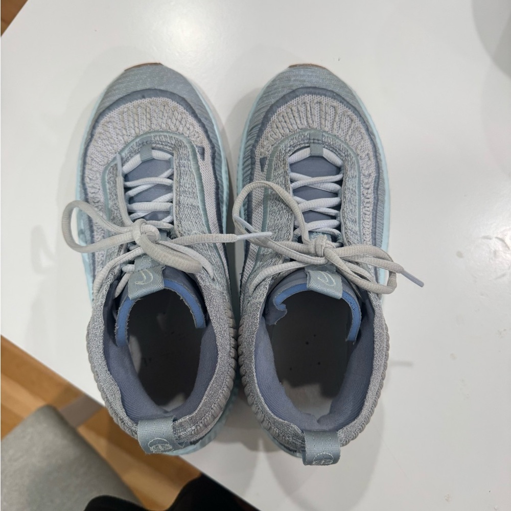 Nike Light Blue and Gray Athletic Shoes